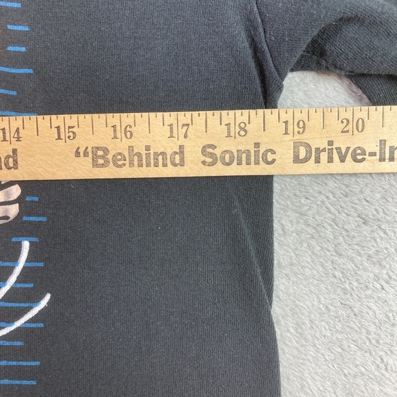 Peanuts Charlie Brown Shirt Adult Medium Black Everyday I'm Shufflin Graphic Tee - Picture 11 of 12